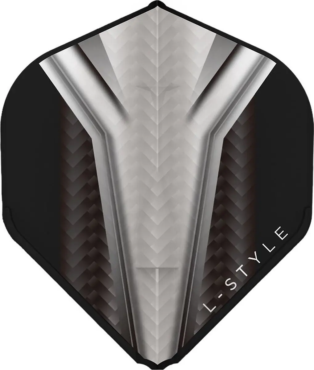 L-Style Champagne L1 EZ Standard Inception White Dart Flights - 3 Stuks
