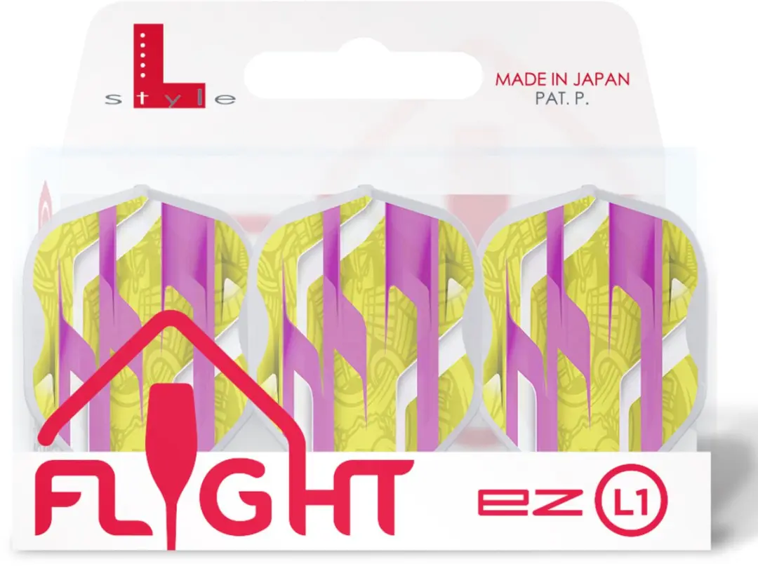 L-Style EZ L1 Mamo Series Dart Flights FL1043 - 3 Stuks