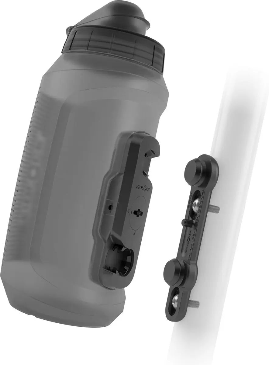 Fidlock Twist Bidon 750ml - Grijs/Transparant