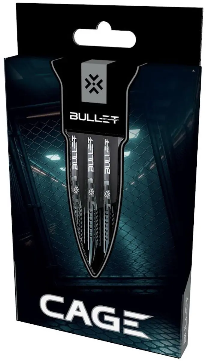 Bullet Cage 90% Dartpijlen BT11100060 - 3 Stuks - Zwart
