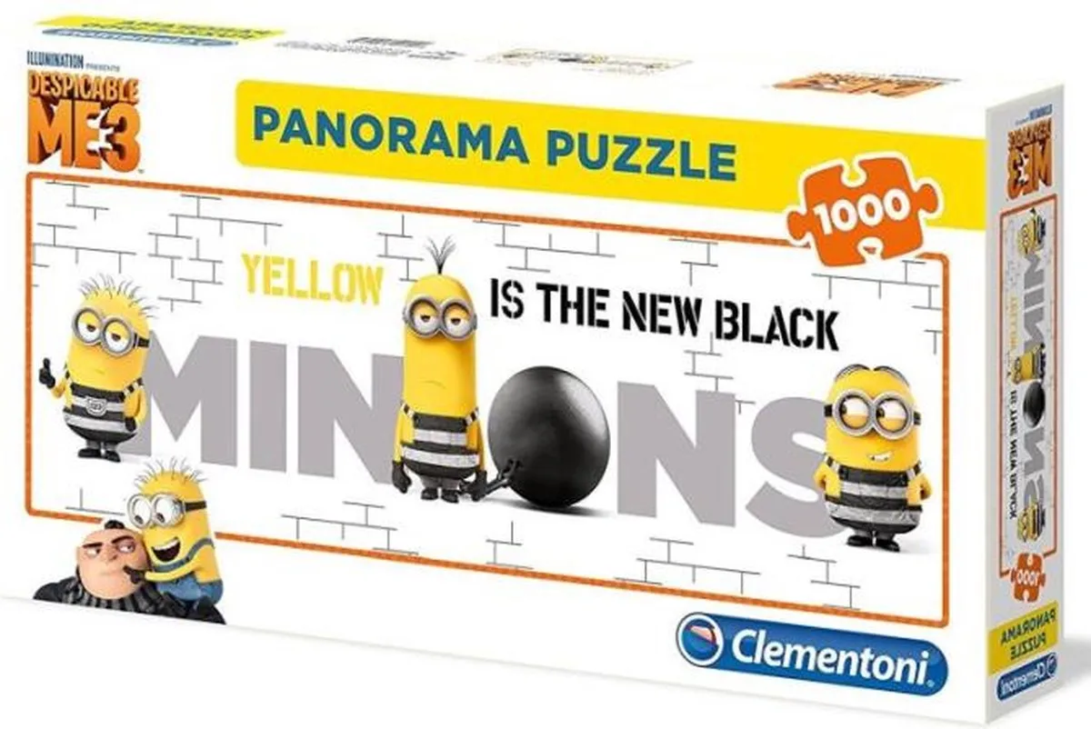 Clementoni Despicable Me 3 Panoramapuzzel 1000 Stuks - afbeelding 3 van 3