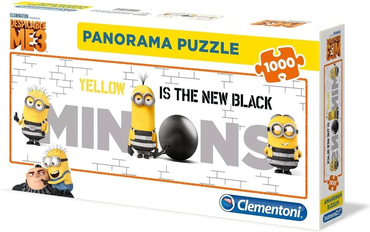 Clementoni Despicable Me 3 Panoramapuzzel 1000 Stuks