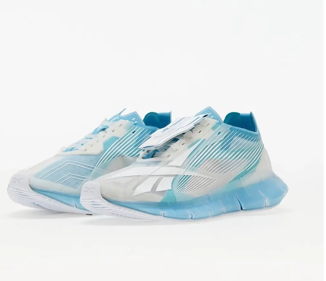 Reebok Zig 3D Storm Hardloopschoenen - Maat 42 - Blauw/Wit