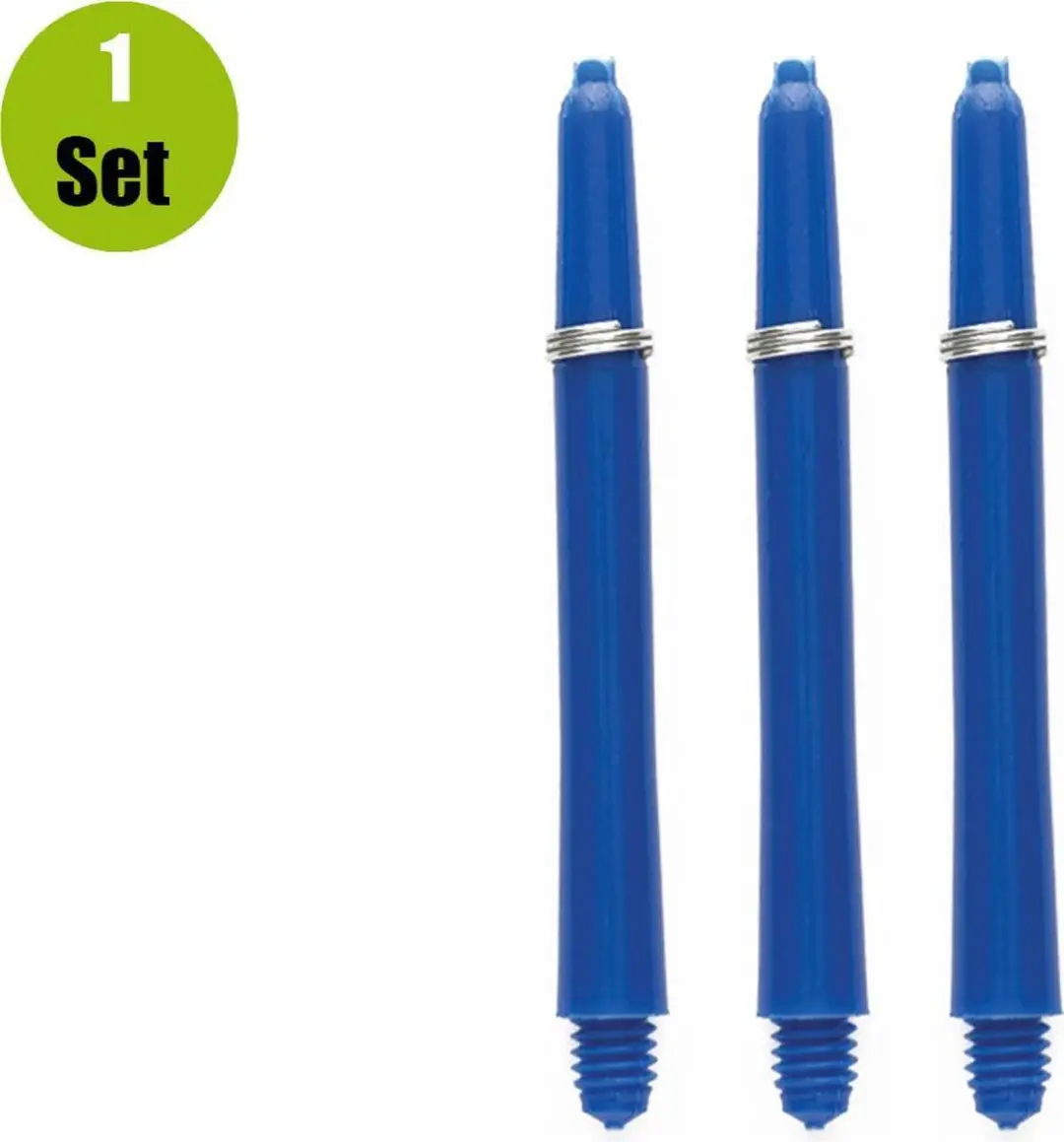 Winmau Dart Shafts Nylon Short Blauw