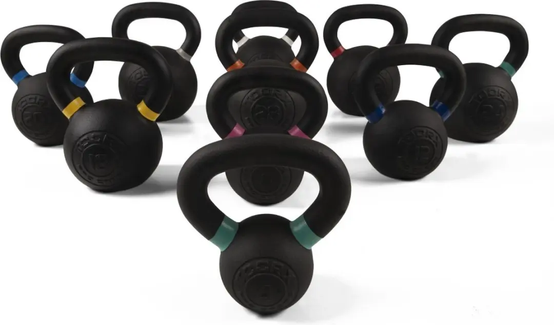 Toorx Kettlebell 24kg - Gietijzer - Mat Zwart