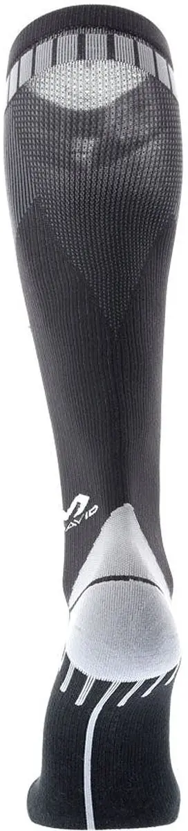 McDavid Elite Compressiesokken 8842R - Maat L - Zwart/Grijs