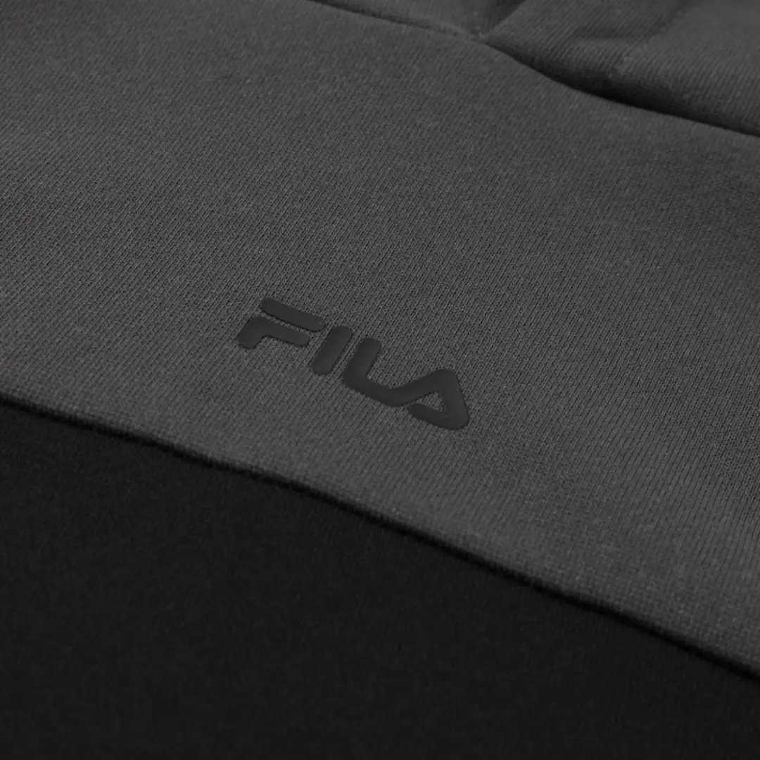 Fila Rivoli Heren Sporttrui - Maat M - Zwart-Grijs