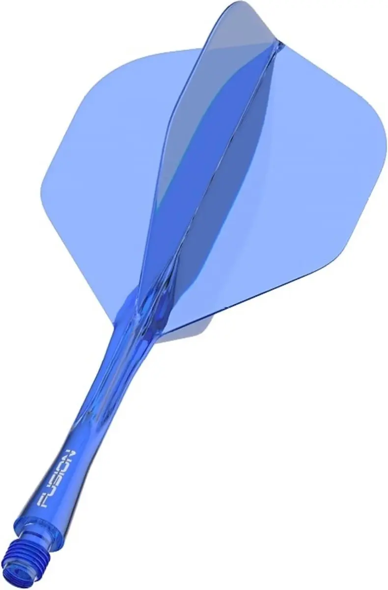 Winmau Fusion Azure Blue Dart Flights 3 Stuks