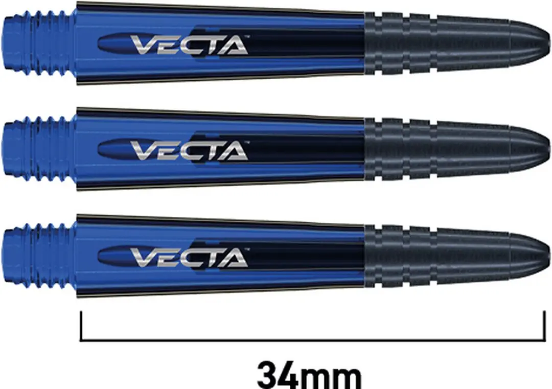 Winmau Vecta Blue Dart Shafts 3 Stuks - afbeelding 6 van 6