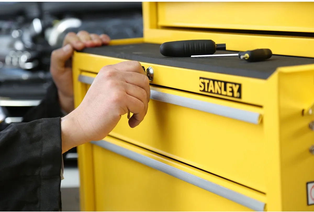 Stanley Gereedschapskar STMT1-75063 - 4 Lades - Geel