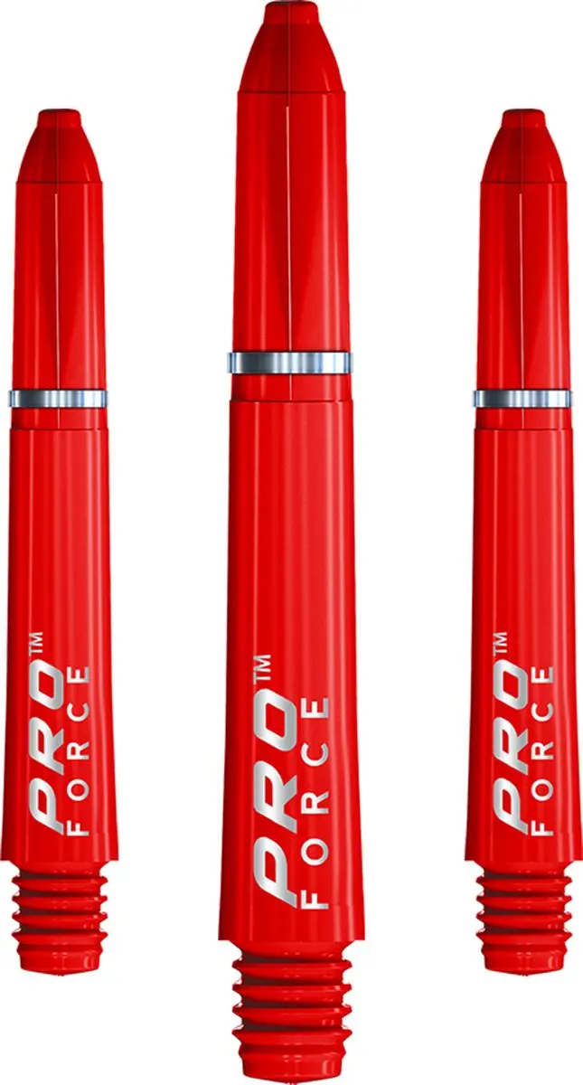 Winmau Pro Force Dartschachten Rood - 3 Stuks