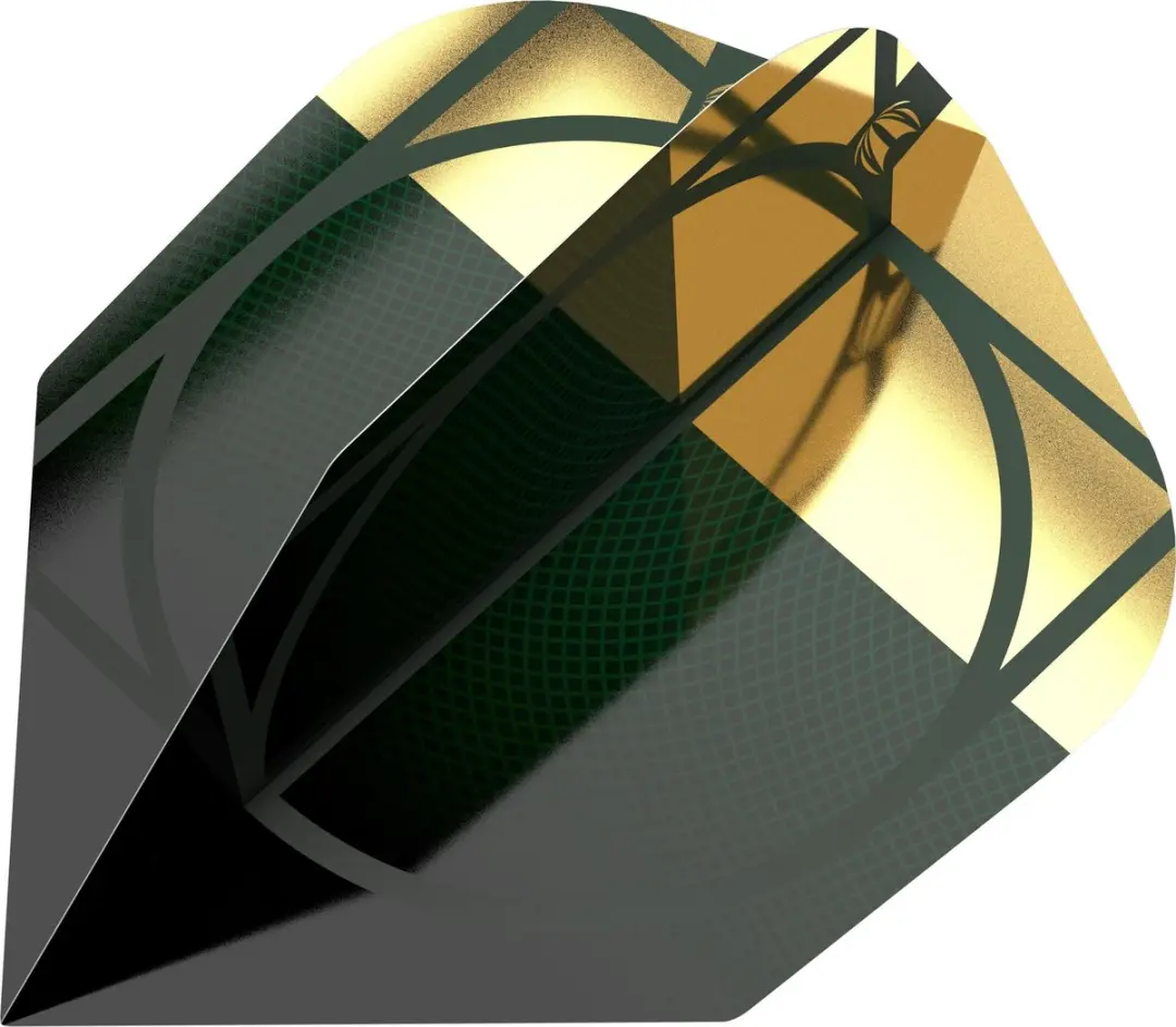 Target Cult Envy 3 Pro Ultra NO6 Dart Flights - 3 Stuks - Goud/ Groen