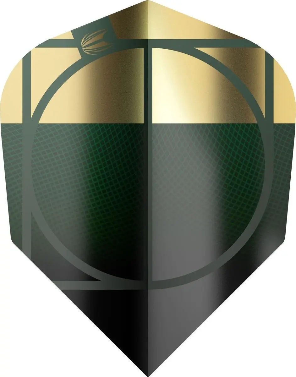 Target Cult Envy 3 Pro Ultra NO6 Dart Flights - 3 Stuks - Goud/ Groen