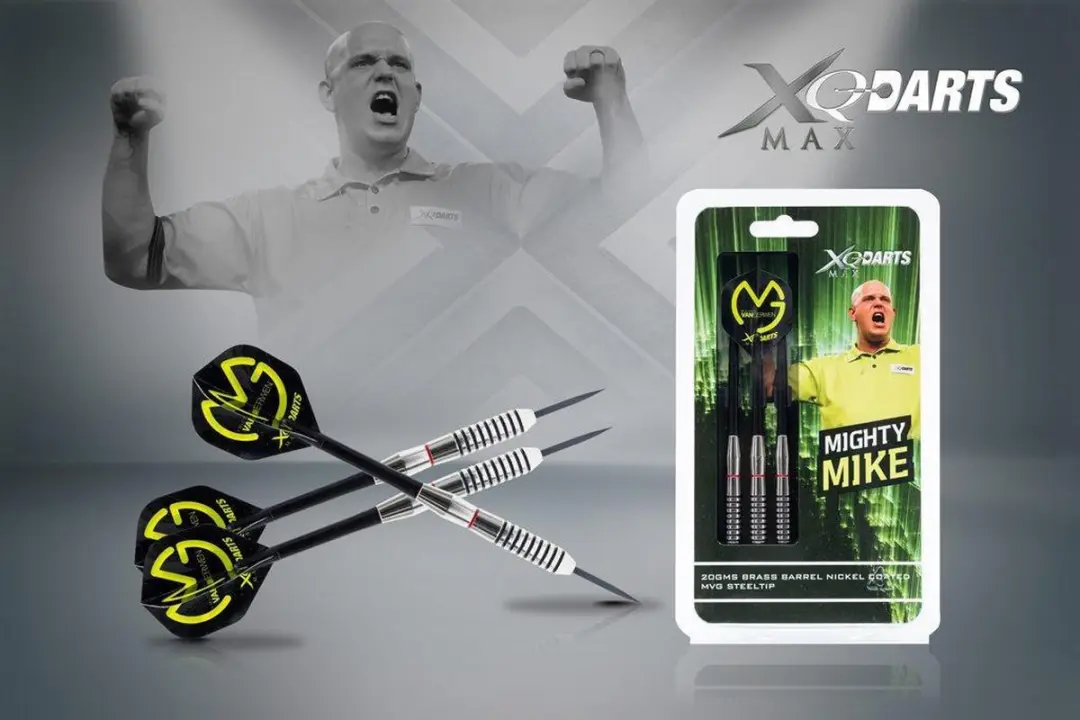XQMax MVG Dartset QD7001060 - 3 Stuks - Nickel Coated