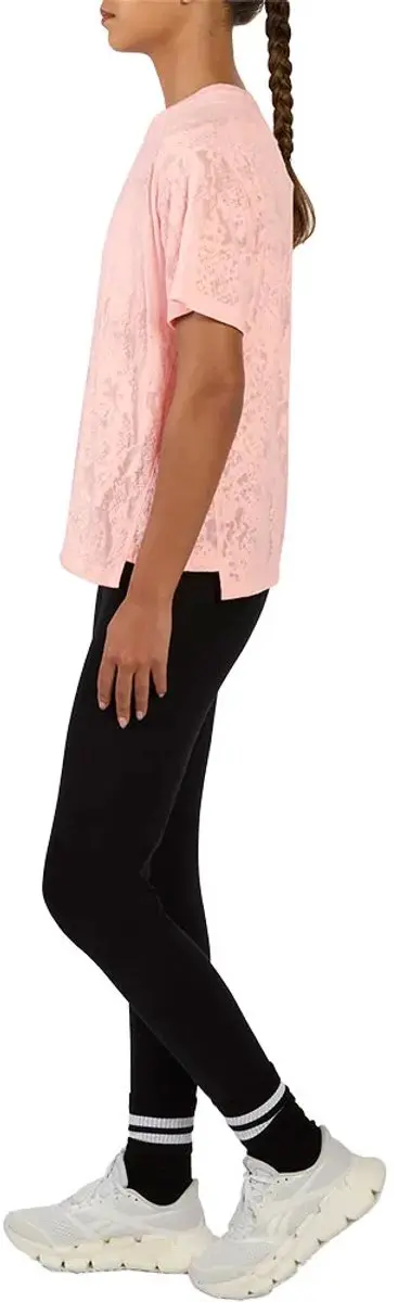Reebok Lux Fitness Burnout T-shirt - Roze XS
