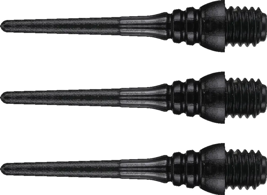 Winmau Triton Soft Tip Points - 3 Stuks - Zwart