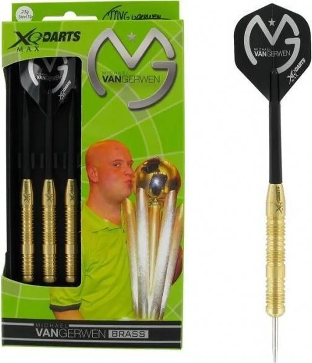 XQMax Michael van Gerwen Brass Darts 23g