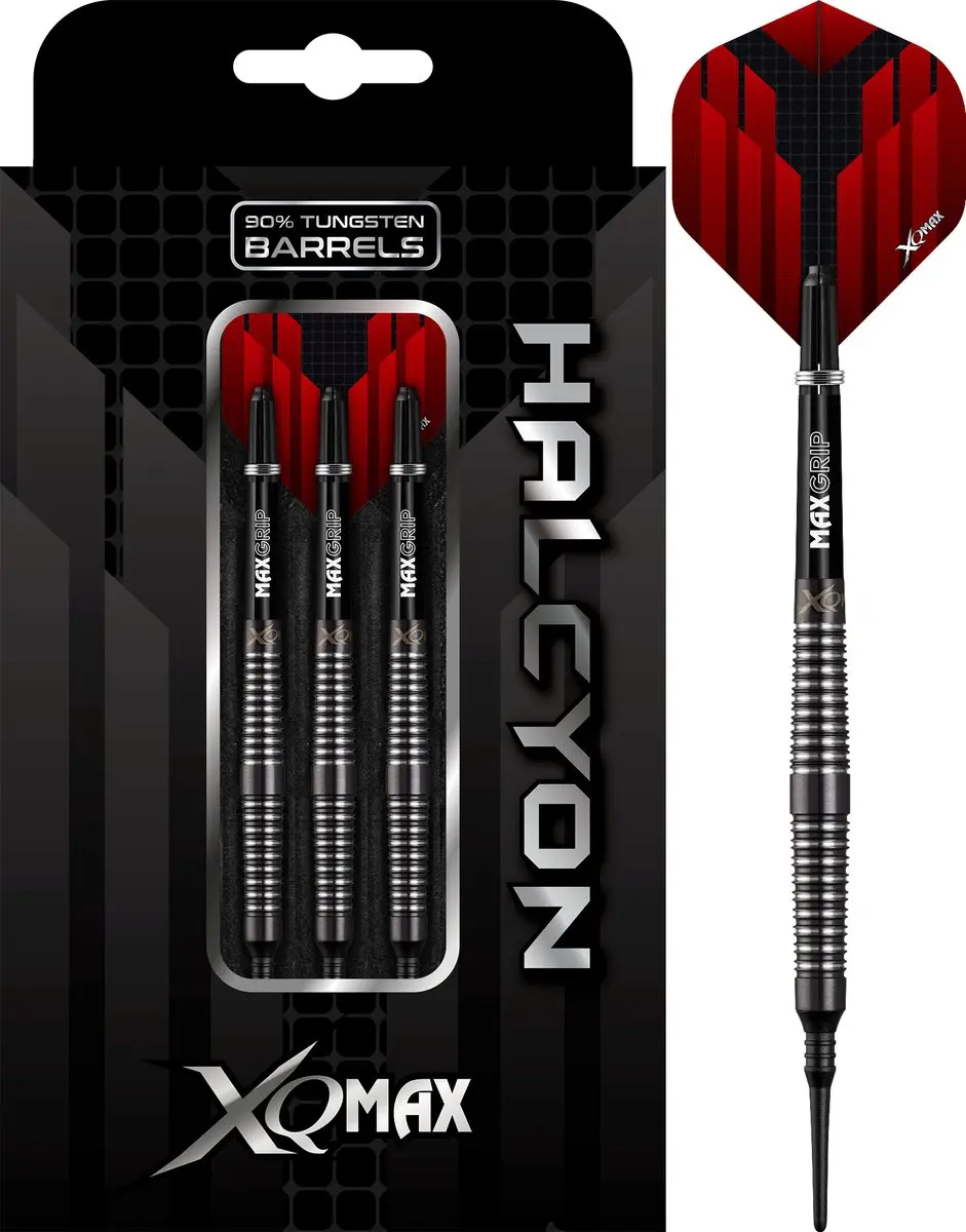 XQMax Halcyon M2 Dartpijlen 90% Soft Tip