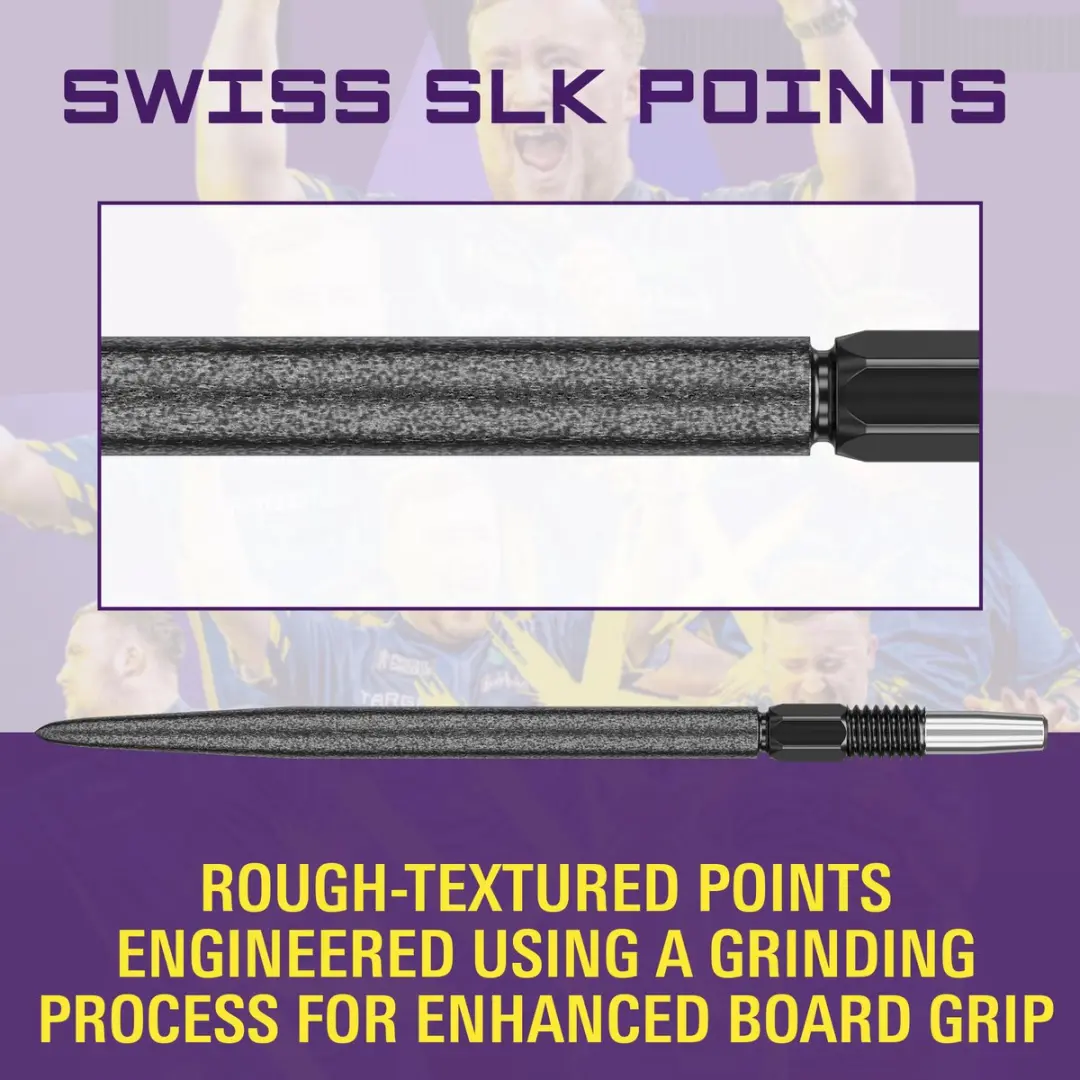Target Swiss Points SLK Black Luke Littler 42mm - 3 Stuks