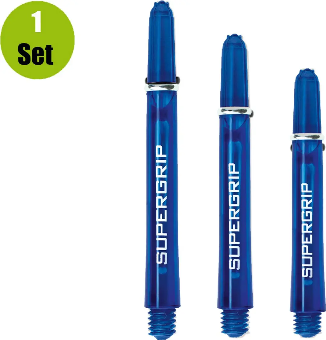 Harrows Supergrip Dart Shafts SH0055 - 3 Stuks - Blauw