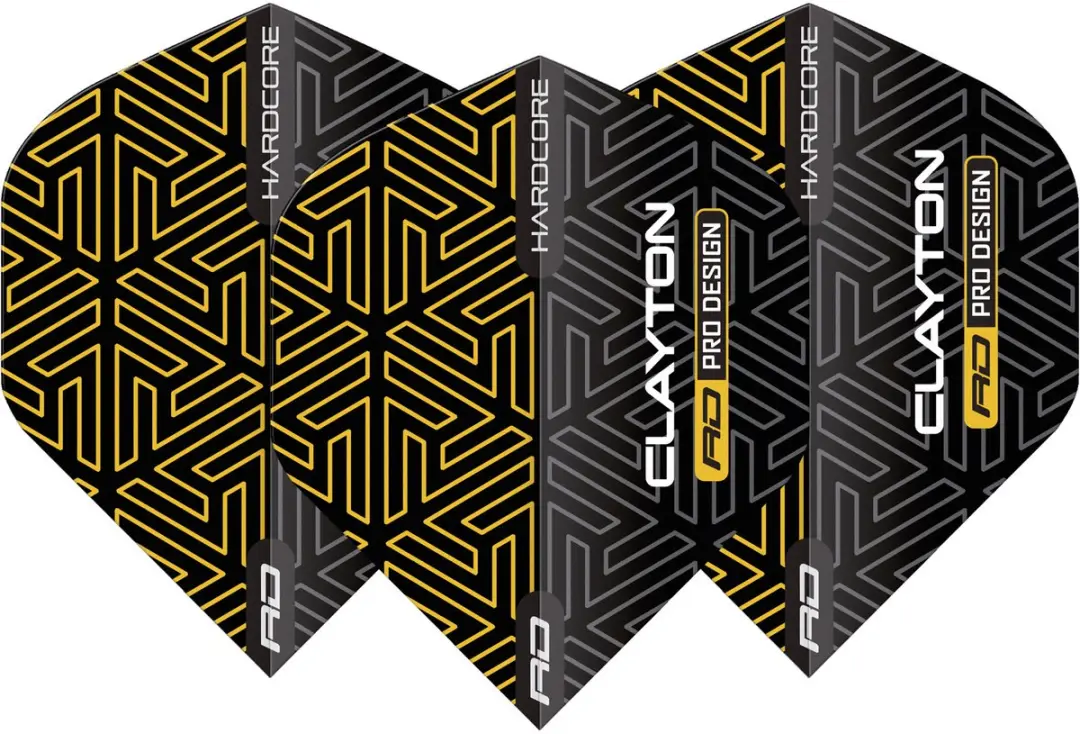Red Dragon Jonny Clayton Hardcore Premium Dart Flights
