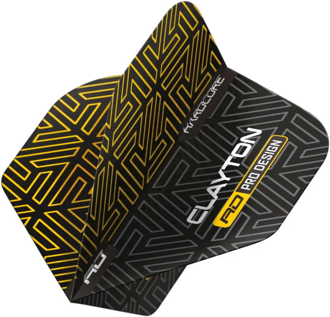 Red Dragon Jonny Clayton Hardcore Premium Dart Flights - 3 Stuks