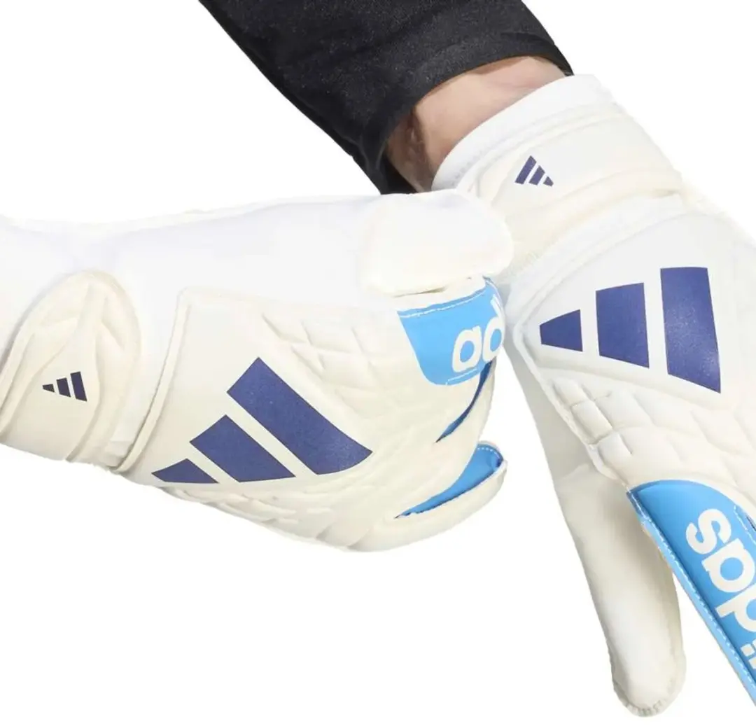 Adidas Copa Club Junior Keepershandschoenen 3.5 - Wit/Blauw