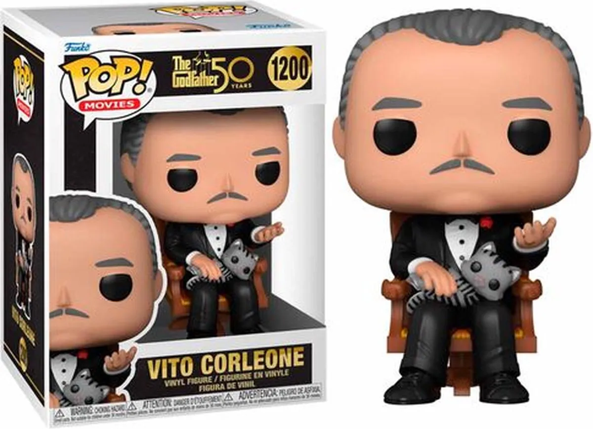 Funko Pop Movies The Godfather Vito Corleone #1200 - Multi - afbeelding 3 van 6