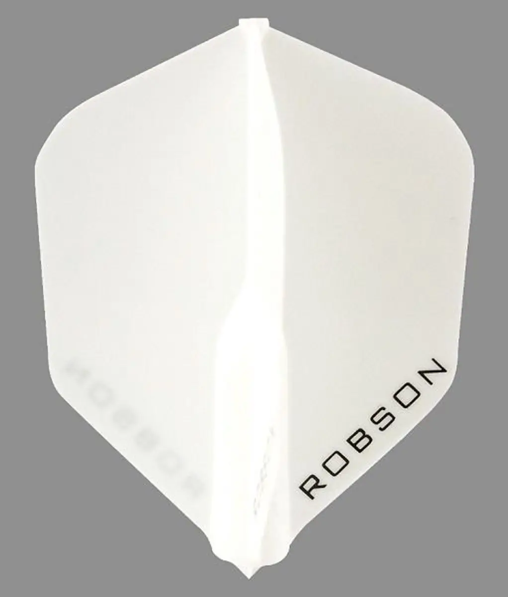 Bull's Robson Plus Flight Std.6 - Wit - 3 Stuks