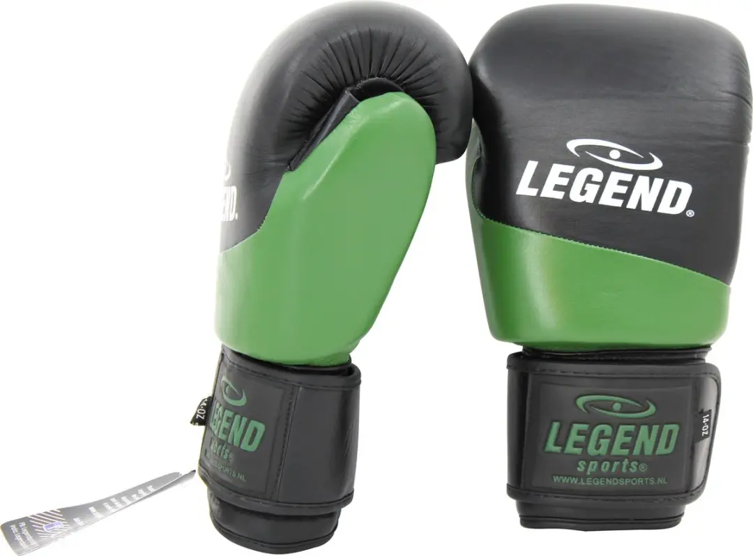 Legend Thai Serie 2.0 Bokshandschoenen 16 oz - Army Leer - Groen