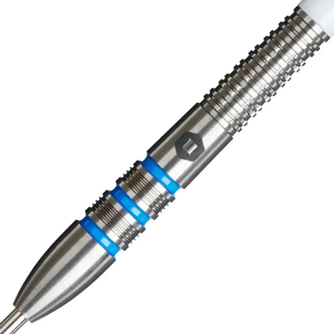 Unicorn Darren Beveridge 90% Dartpijlen - 3 Stuks - Zilver/Blauw - afbeelding 3 van 6