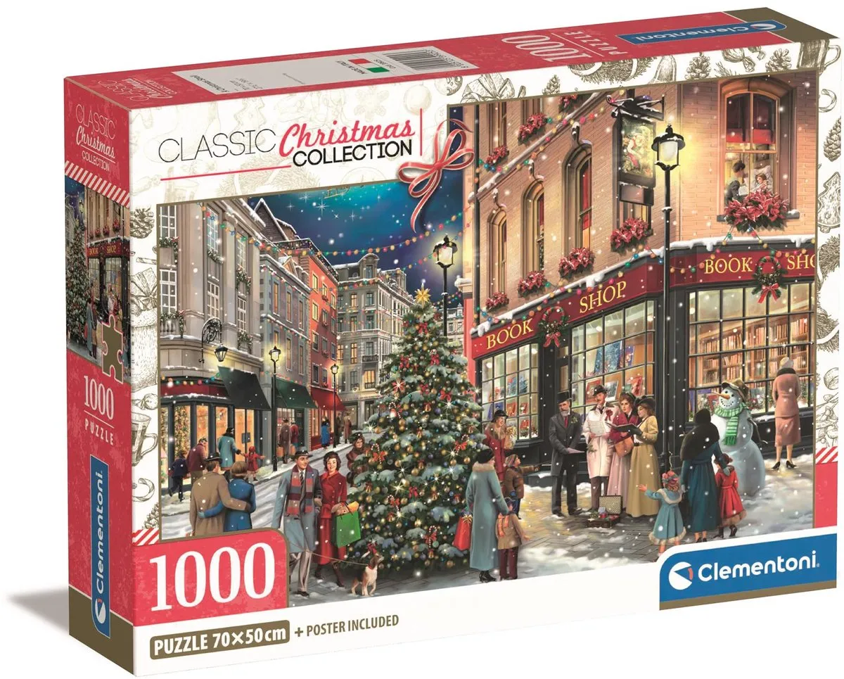 Clementoni Classic Christmas Collection 39925 Kerstpuzzel 1000 Stuks