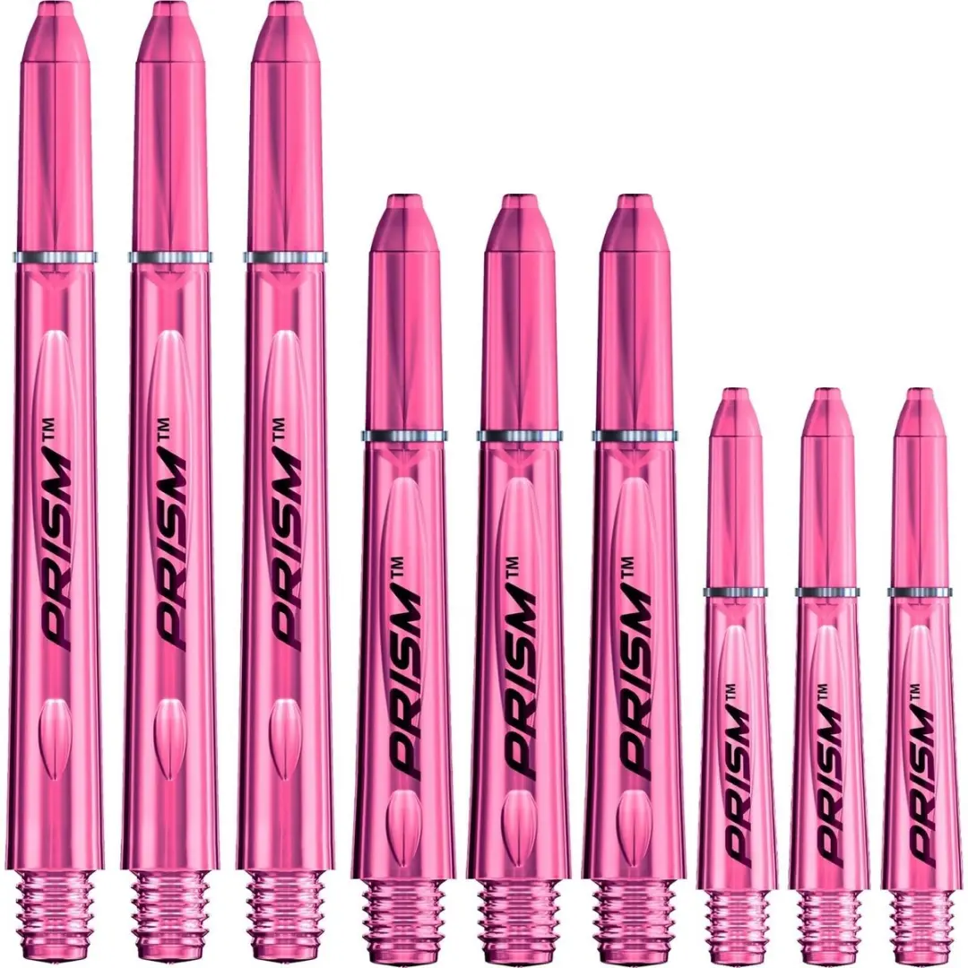 Winmau Prism Shaft Pink Dart Shafts - 3 Stuks