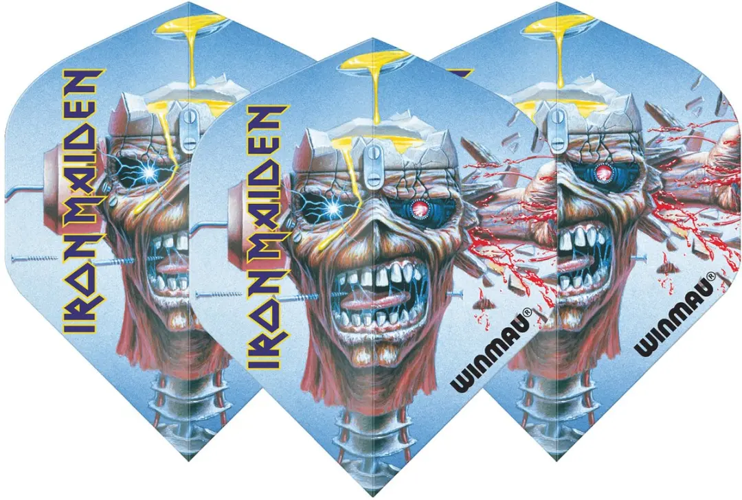Winmau Rock Legends Iron Maiden Dart Flights - 3 Stuks - Multi
