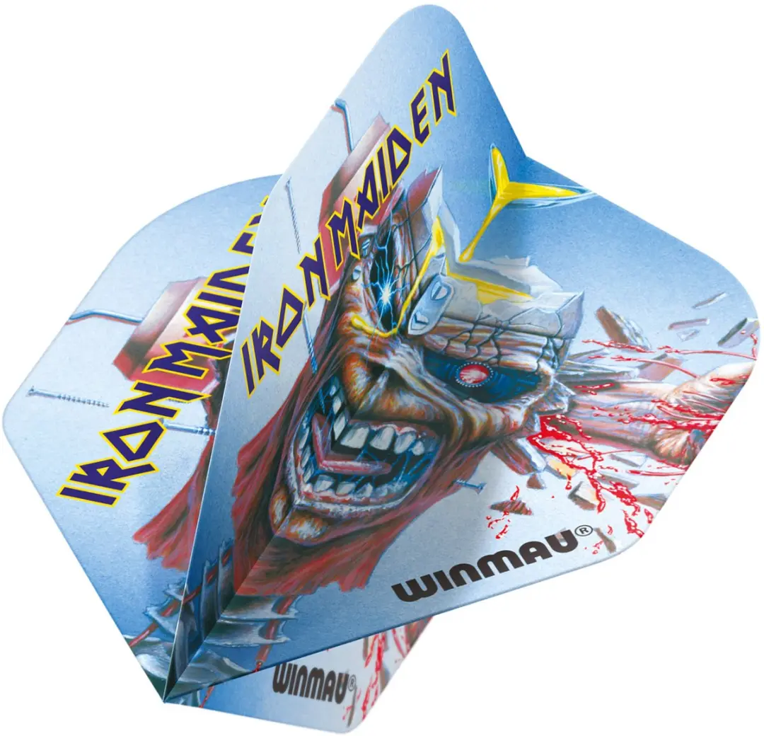 Winmau Rock Legends Iron Maiden Dart Flights - 3 Stuks - Multi
