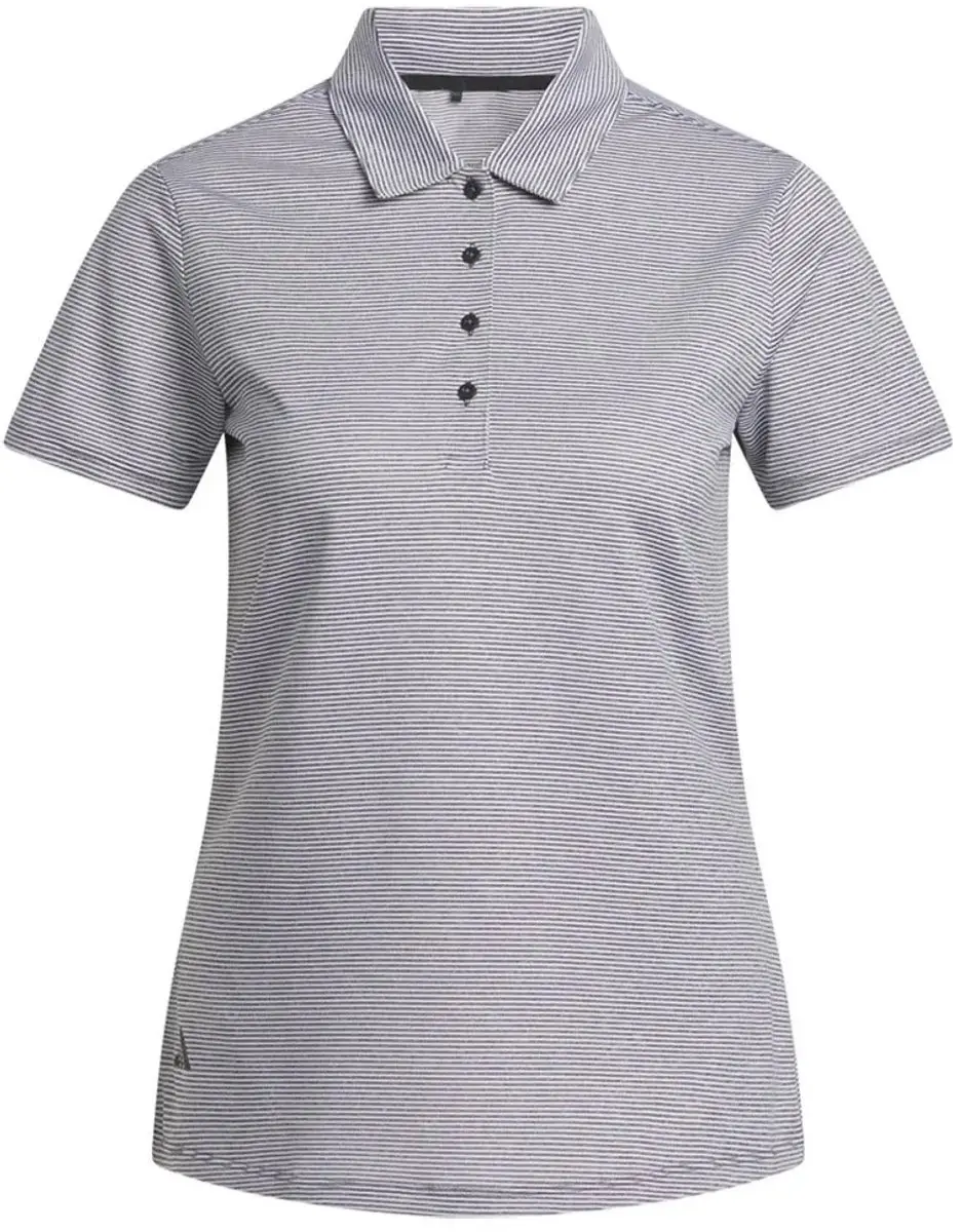 Adidas Ottoman Korte Mouw Poloshirt Dames L - Grijs