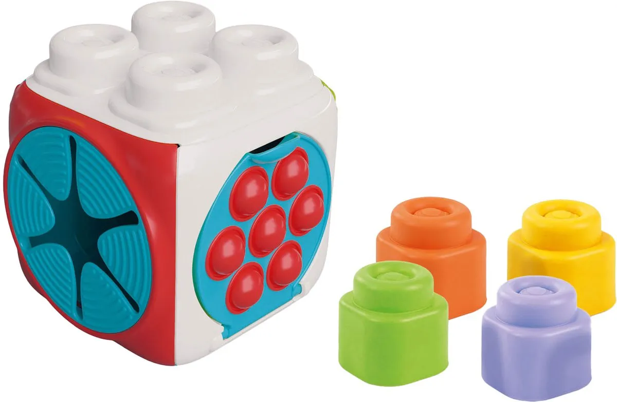 Clementoni Clemmy Cube Blokkenset - 5 Stuks - Multicolor