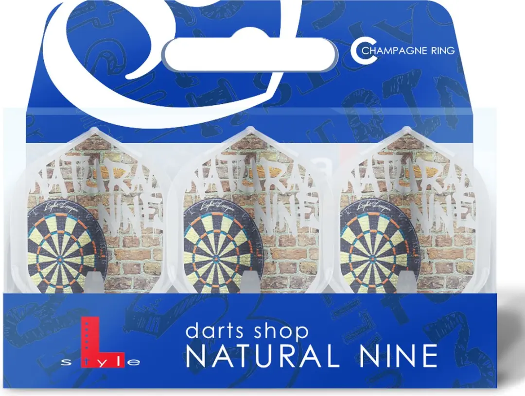 L-Style Champagne L1 Standard Dart Flights - Multi