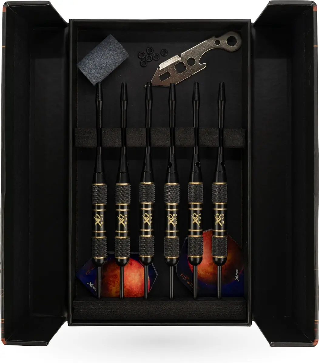 XQMax Mercury Steel Tip Dartset - 3 Stuks - Multicolor
