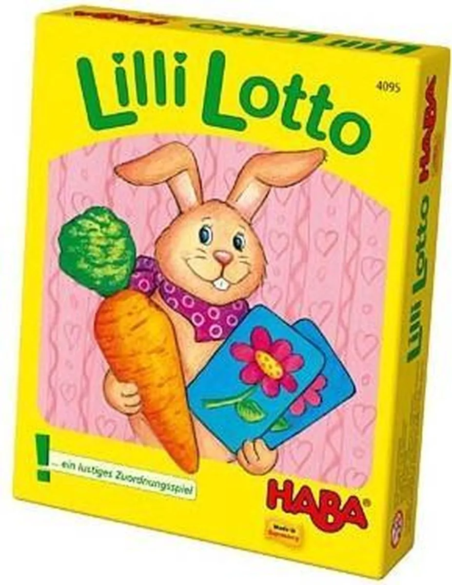 PROMO - Kaartspel - Lilli Lotto (Nederlands) = Duits 4095 - Frans 4775