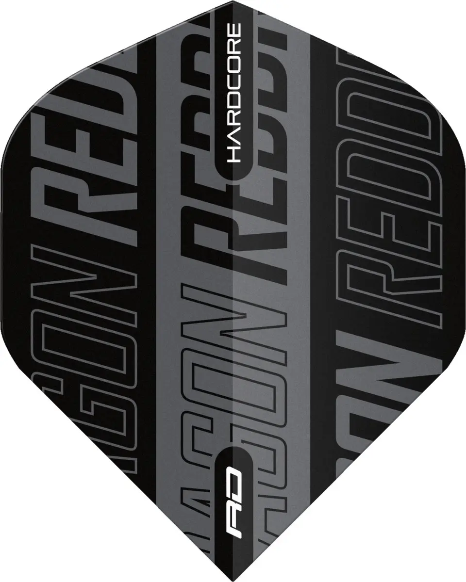Red Dragon Hardcore XT TF6502 Dart Flights - 3 Stuks