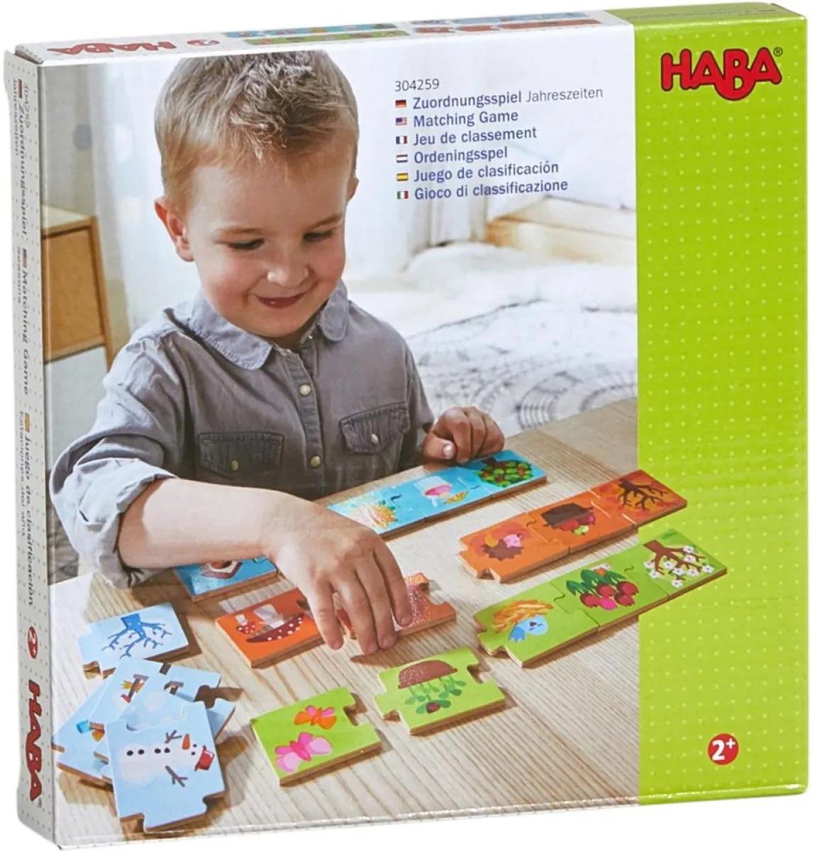 Haba Ordeningsspel Seizoenen 401016 - 20 Stuks Multicolor
