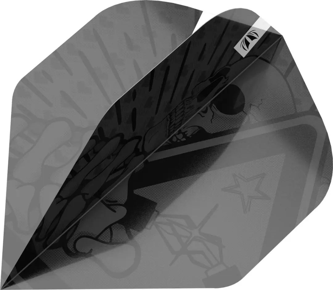Target Rob Cross 3 Sets Dart Flights 337410 - Blauw/Wit/Zwart