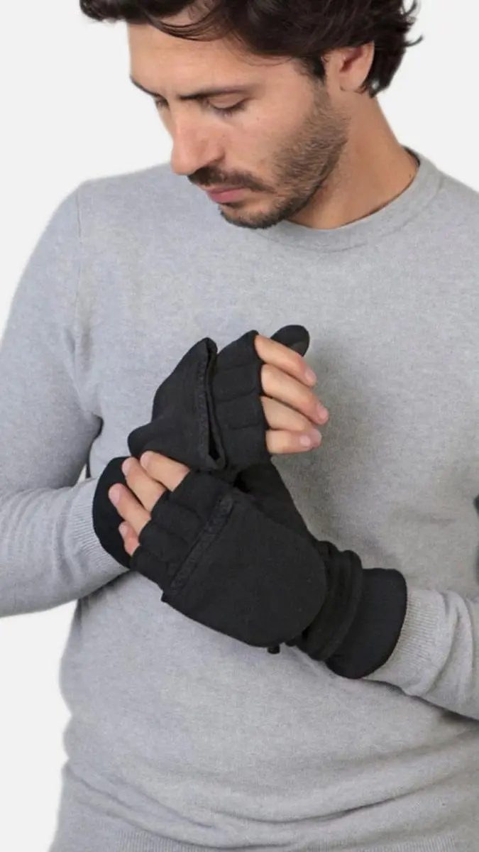 Barts Convertible Handschoenen Zwart - S