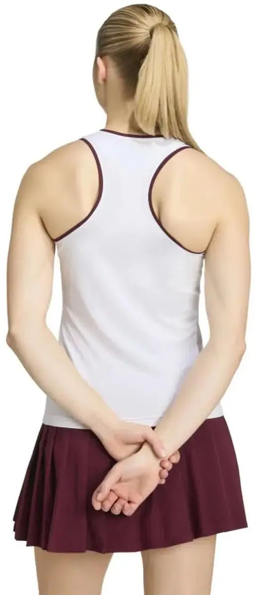 Adidas Classics Mouwloos T-shirt Wit L