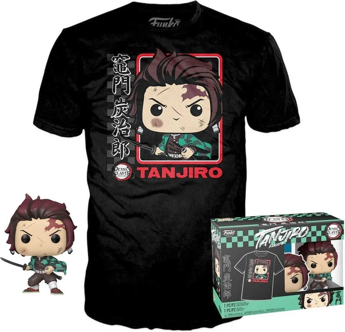 Funko Demon Slayer POP! & Tee Box Tanjiro