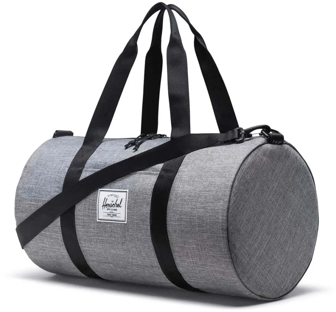 Herschel Classic Gym Bag Raven Crosshatch 27L