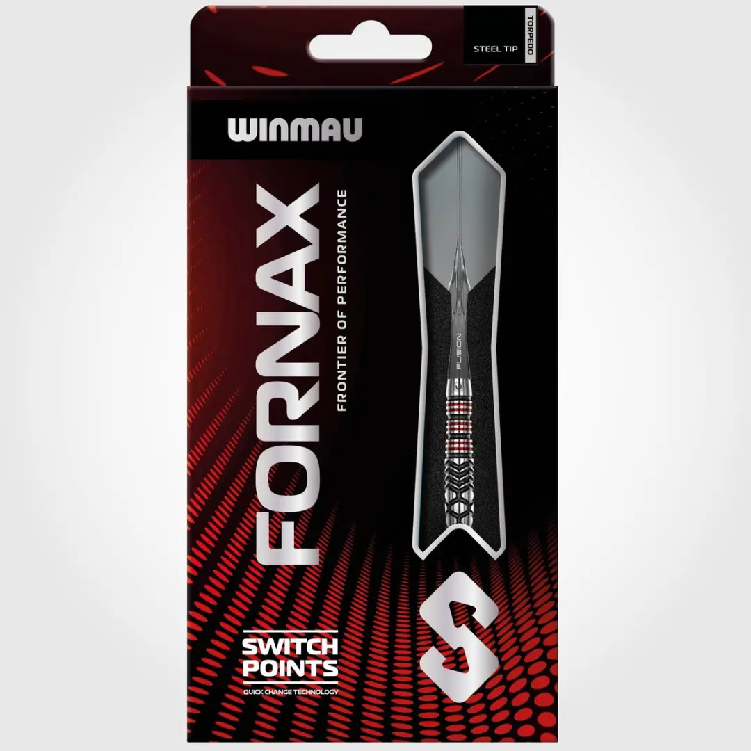 Winmau Fornax Torpedo Switch Point 90% - 3 Stuks - Grijs