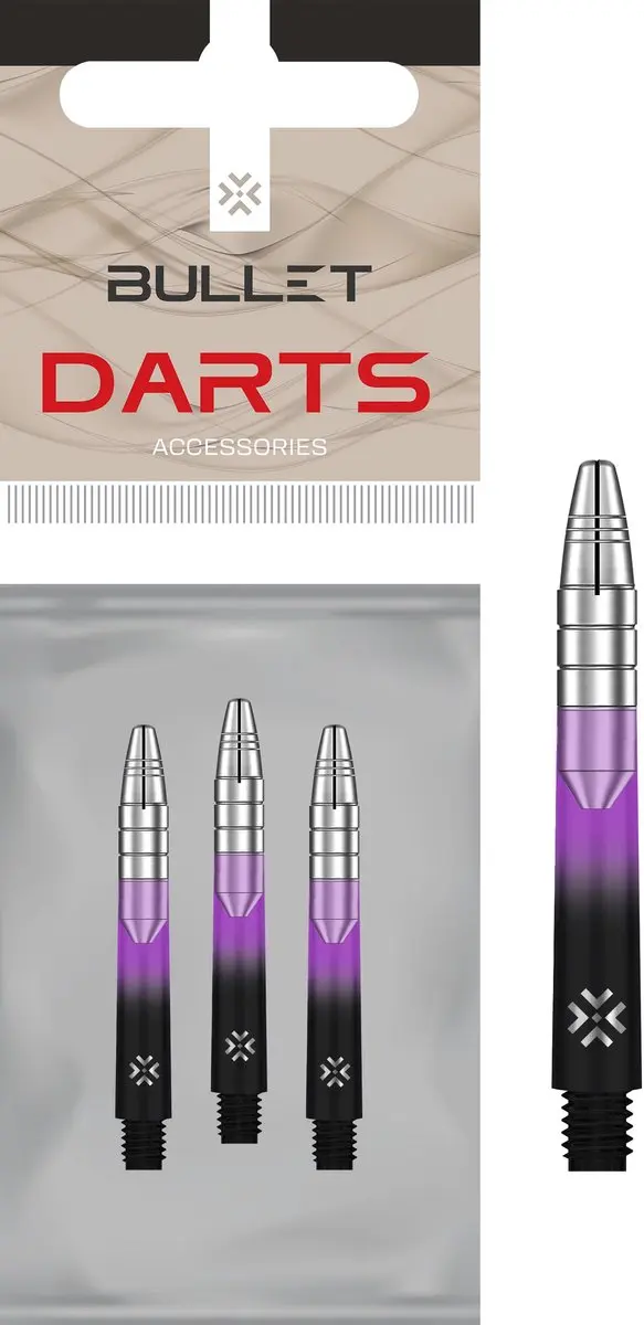Bullet Shaft Alu HD 48mm - 3 Stuks
