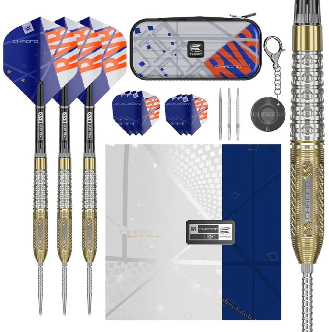 Target Raymond van Barneveld Chrono Swiss Point 95% Dartpijlen 3 Stuks